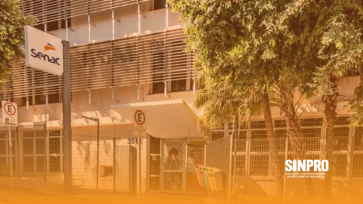 Estado de Greve no SENAC: professores do Ensino Médio rejeitam proposta de 4,45% e decretam mobilização